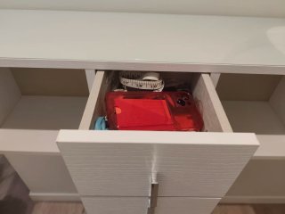 Mueble de madera recibidor blanco