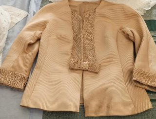 Tailleur Luisa Spagnoli Tg 42 Beige