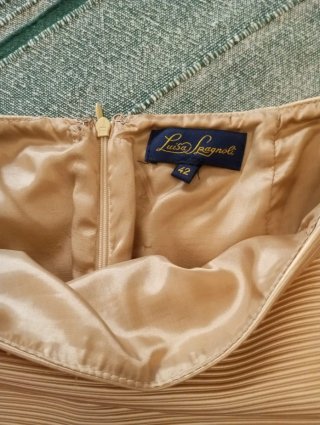 Tailleur Luisa Spagnoli Tg 42 Beige