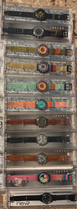 Collezione Orologi Swatch Vintage