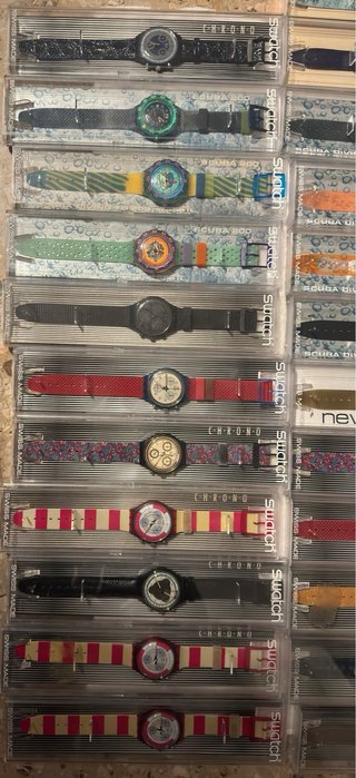 Collezione Orologi Swatch Vintage
