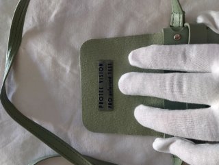 Cartera vintage verde