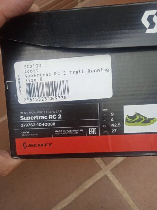 Zapatillas trail running Scott Supertrac RC 2
