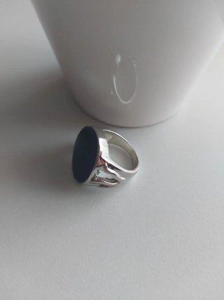 Lote 6 Anillos Acero Inoxidable Pedrería