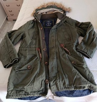 Chaquetón invierno Lefties verde
