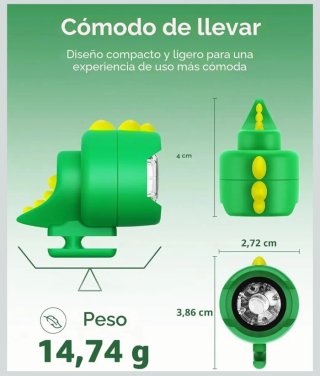 Luces Dinosaurio para Zuecos Crocs (2 Piezas)