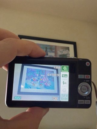 Cámara Casio Exilim EX-Z21 9.1 MP + Funda Morada
