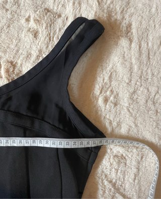 Vestido skater negro Mango Talla S