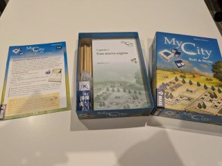 My City Roll & Write Juego de Mesa