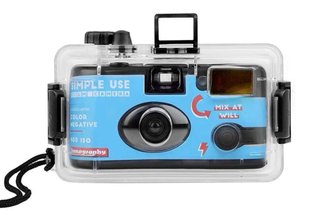 Cámara Analógica Lomography Aqua Reutilizable