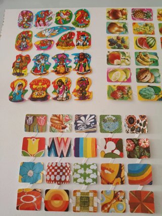 Cromos troquelados