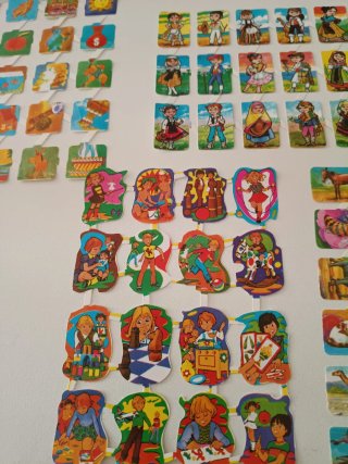 Cromos troquelados