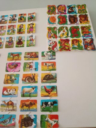 Cromos troquelados
