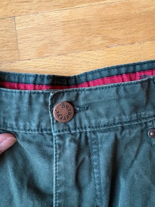 Bermudas Burberry Vintage Verde Oscuro