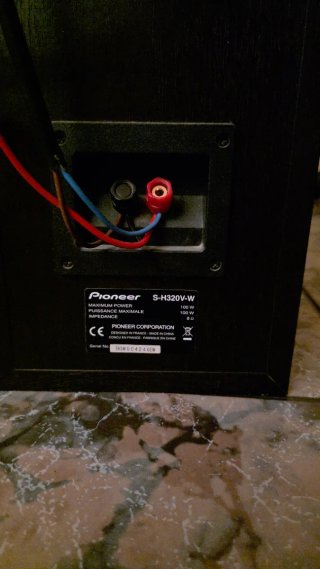Altavoces Pioneer Torres Negro/Marrón