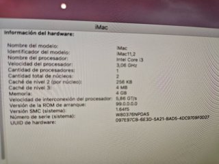 iMac Apple macOS Sierra