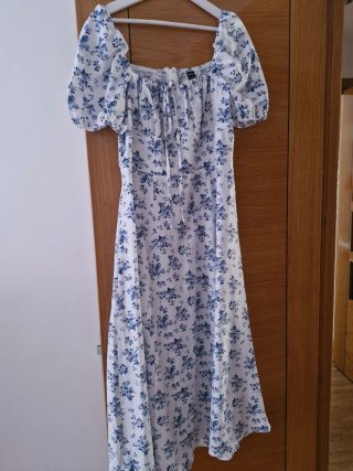 Vestido Verano Estampado Floral Shein