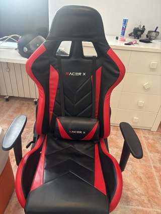 Silla Gamer Racer X Negra y Roja