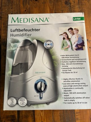 Humidificador Medisana Plata Transparente