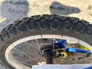 Bicicleta infantil azul
