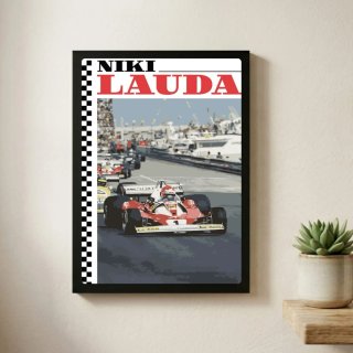 Quadro Niki Lauda Formula 1