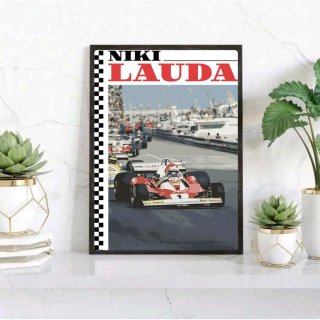 Quadro Niki Lauda Formula 1