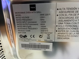 Microondas Teka Encastrable( leer bien)