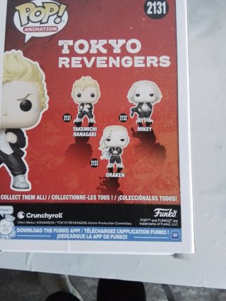 Funko Pop! Tokyo Revengers Takemichi Hanagaki 2131