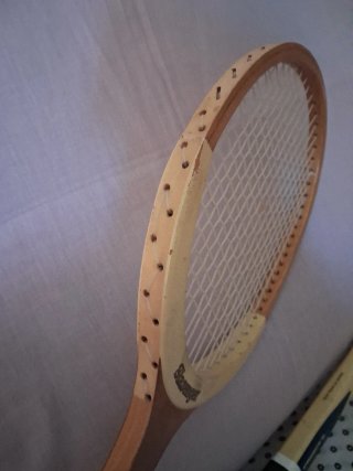 Pack 2 Raquetas Tenis Madera Vintage Slazenger