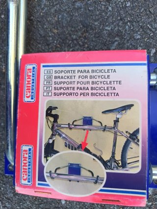 Soporte Pared Bicicleta Canora Industrial