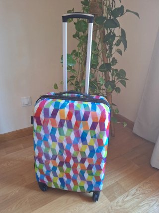 Maleta de viaje Paco Martinez multicolor