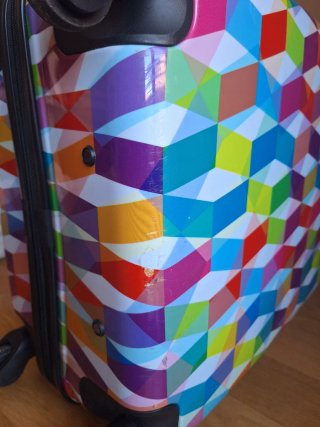 Maleta de viaje Paco Martinez multicolor