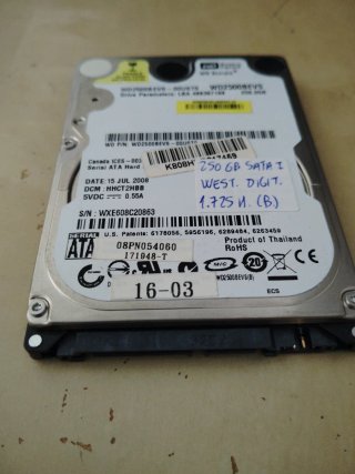 LOTE 2 DISCOS DUROS WESTERN DIGITAL