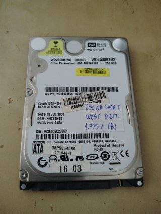 LOTE 2 DISCOS DUROS WESTERN DIGITAL