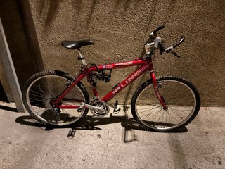Bicicleta Top Line Aluminio Roja