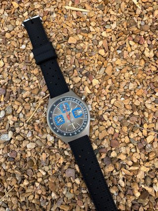 Reloj Heuer Incabloc 1614 Cronógrafo
