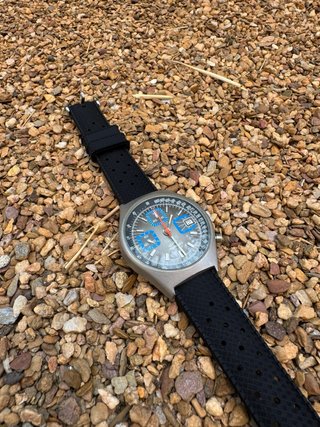 Reloj Heuer Incabloc 1614 Cronógrafo