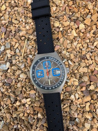 Reloj Heuer Incabloc 1614 Cronógrafo
