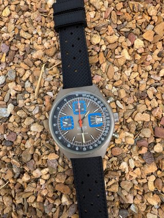 Reloj Heuer Incabloc 1614 Cronógrafo