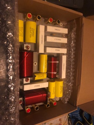 2 filtros altavoz 3 vías nuevos 8 omn