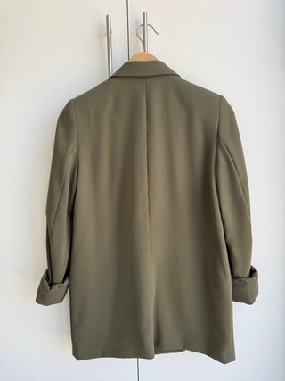 Blazer Mango Verde Oliva Nuevo