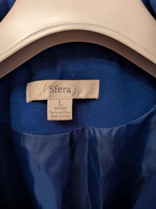 Cazadora azul marino talla L