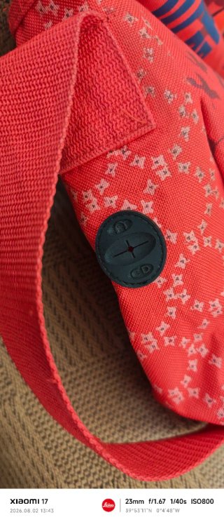 Mochila Bandolera Pucca Vintage Y2K Roja