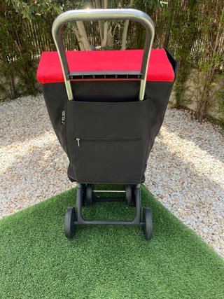 Bolsa Carrito Rolsers Thermo Negra y Roja