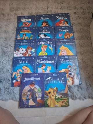 Libros de Disney infantiles en rumano