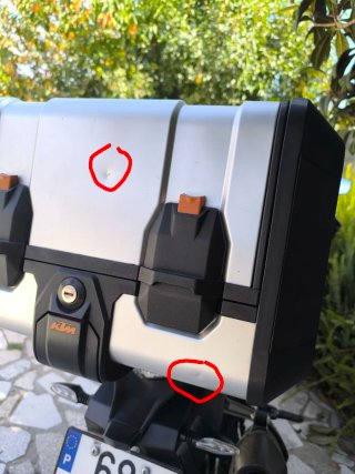 Top Case Original KTM Adventure/Touring