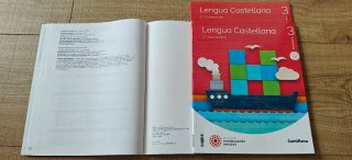 Lote libros tercero primaria editorial Santillana