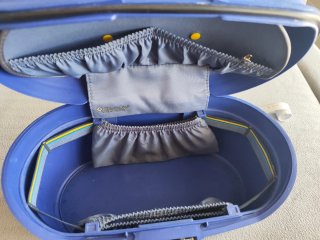 Neceser rígido Samsonite con código Azul Lavapiés