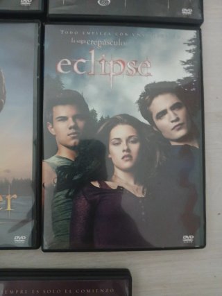 Pack 5 Películas Crepúsculo DVD