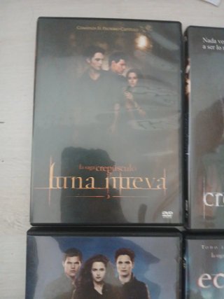 Pack 5 Películas Crepúsculo DVD